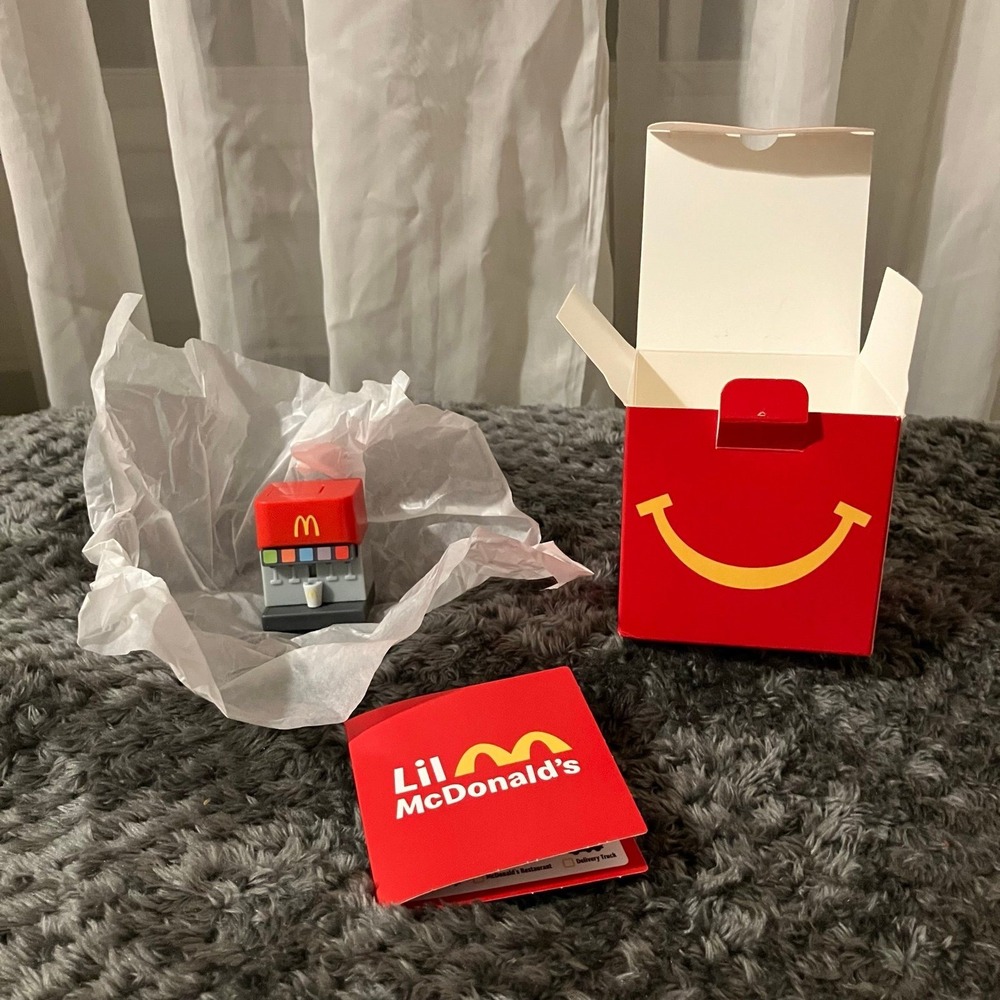 2025 Lil McDonald's Happy Meal Toy Drink Dispenser NIB